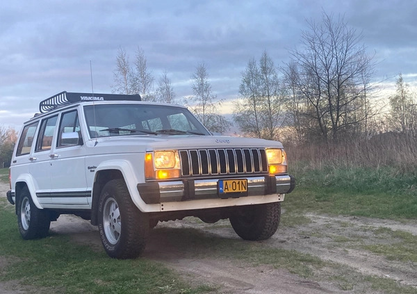 Jeep Cherokee cena 59000 przebieg: 320000, rok produkcji 1989 z Warszawa małe 121